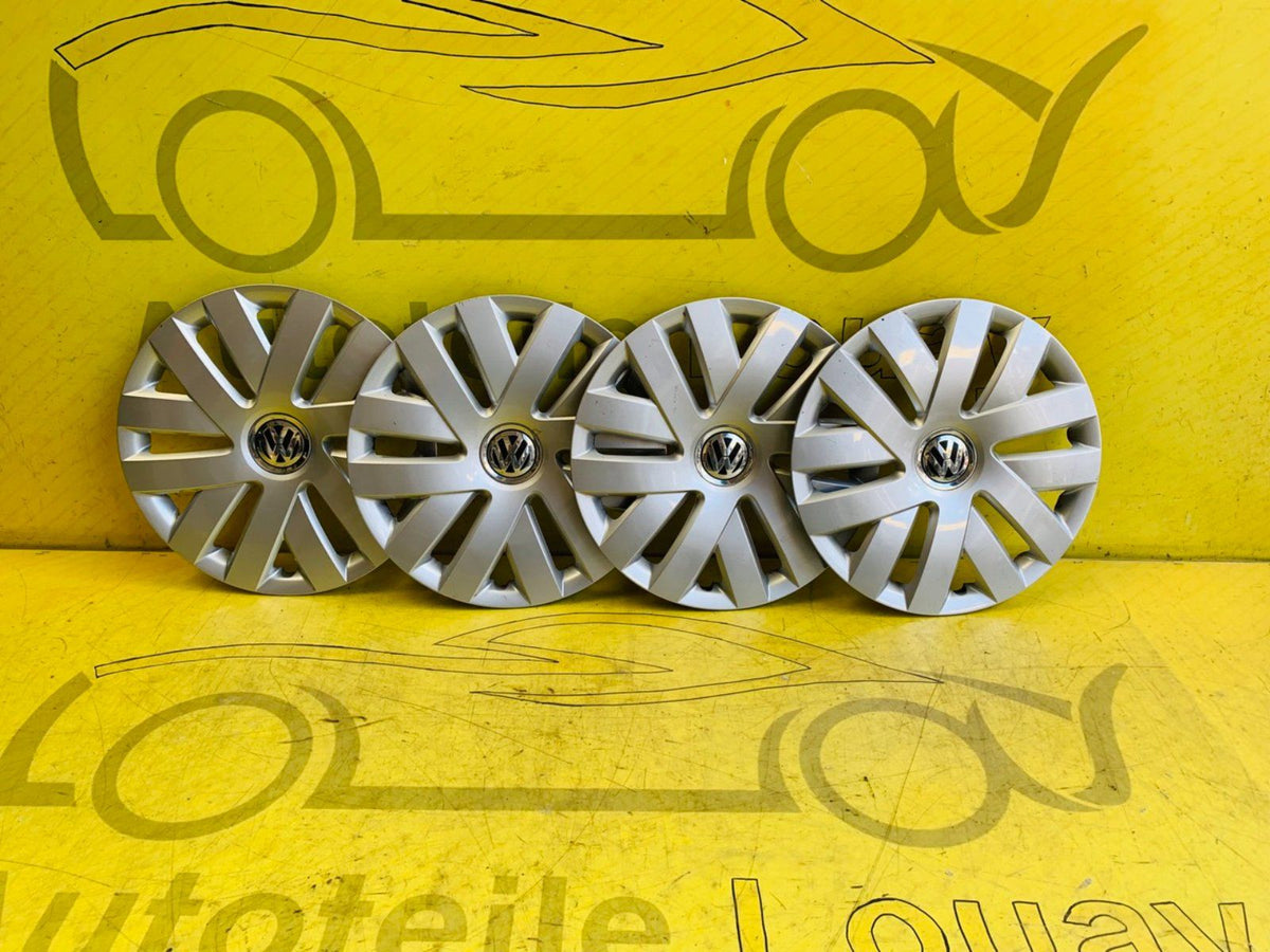 VW Polo 6R Radkappen 15 Zoll Original 4 Stück 6R0601147C