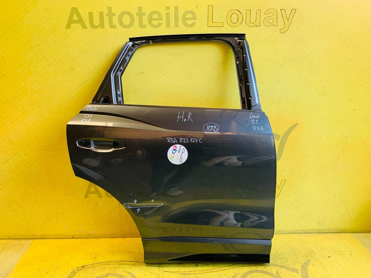 Audi Q3 83A Tür hinten rechts Original 83A833124C