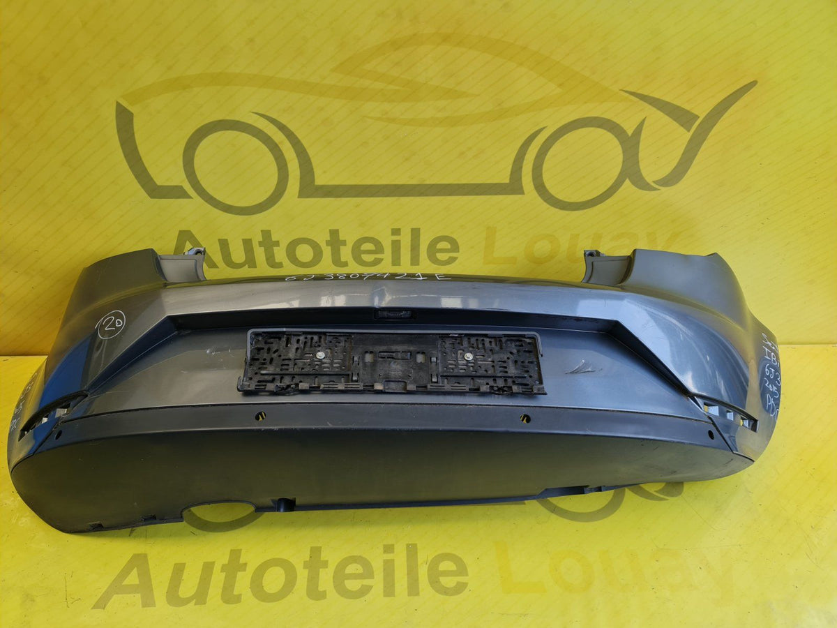 Seat Ibiza 6J Stoßatnge hinten ab 2008 Original 6J3807421E