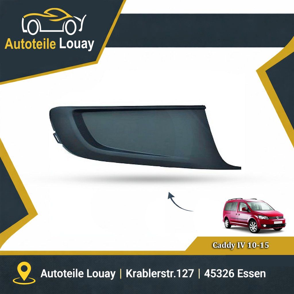 VW CADDY, 10-15 LÜFTUNGSGITTER RECHTS Neu