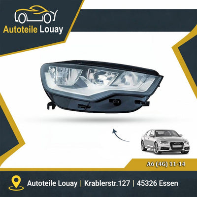 AUDI A6, 04.11-09.14 SCHEINWERFER RECHTS Neu