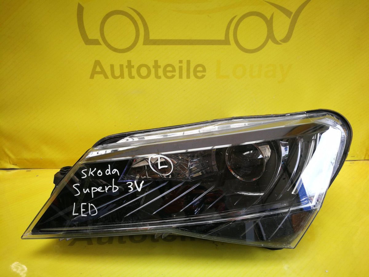 Skoda Superb 3 Xenon LED Scheinwerfer Links Original 3V1941015B