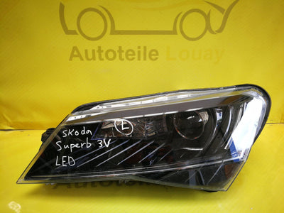 Skoda Superb 3 Xenon LED Scheinwerfer Links Original 3V1941015B