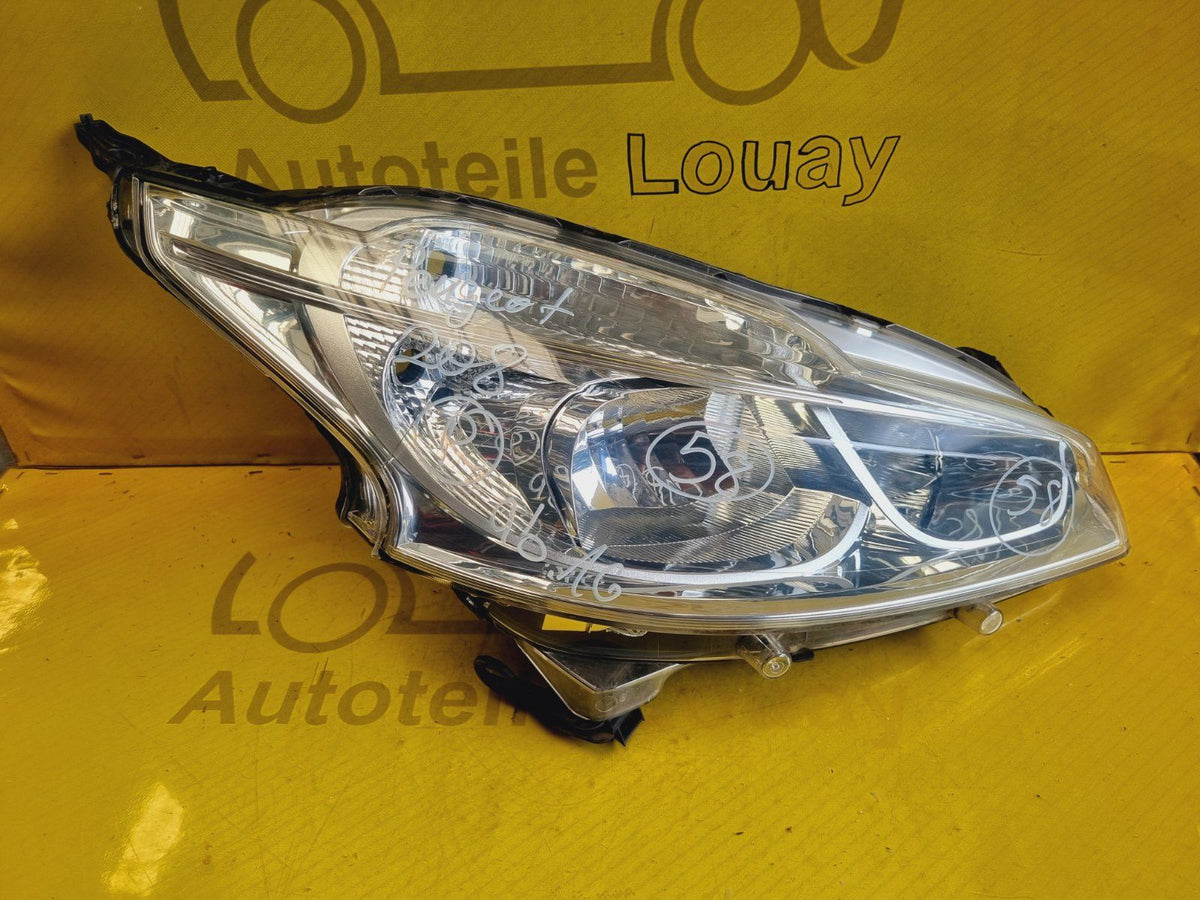 Peugeot 208 Scheinwerfer rechts Original 9802221380