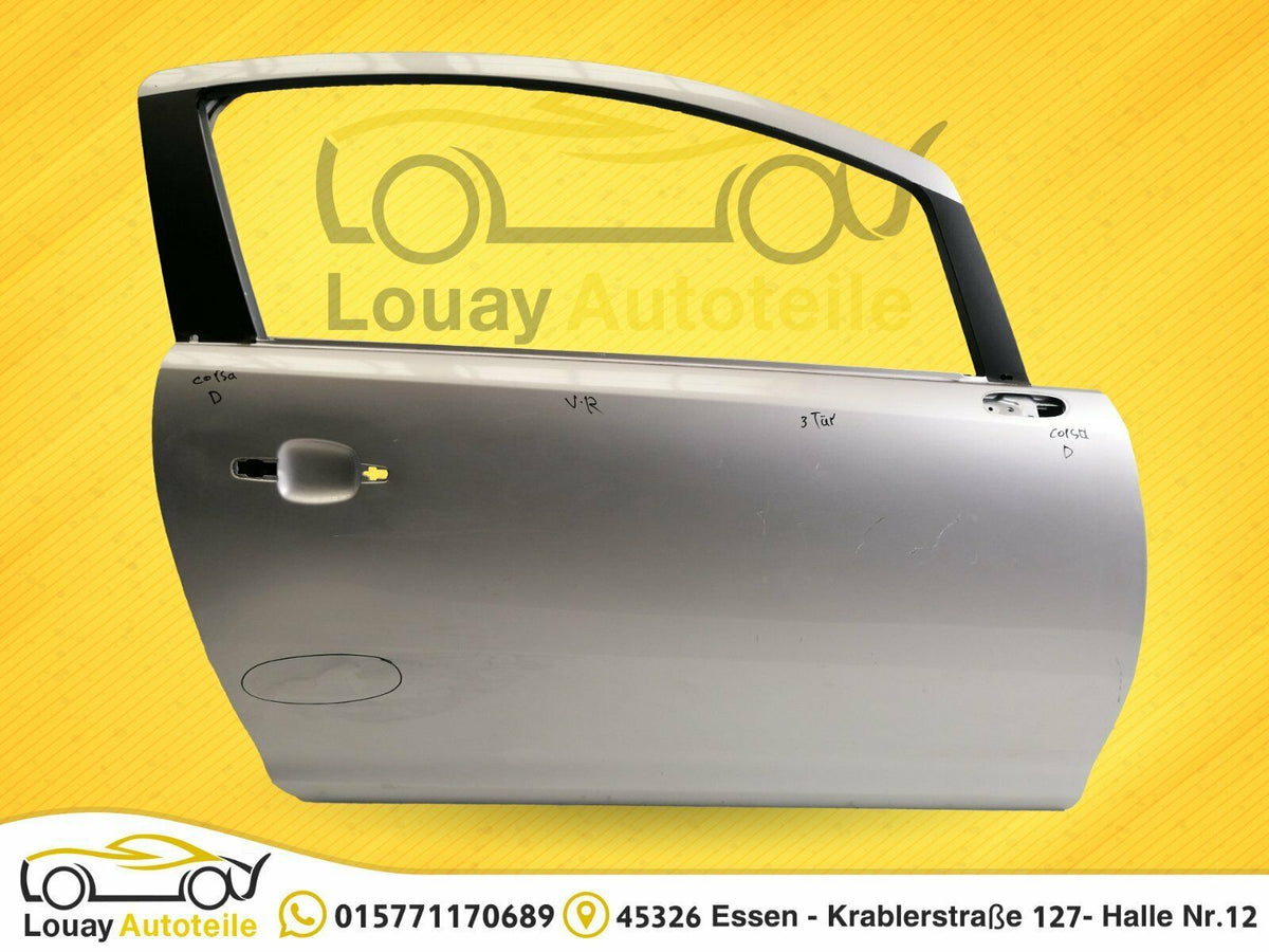 Opel Corsa D 3-Türer Tür vorne rechts original  93191127