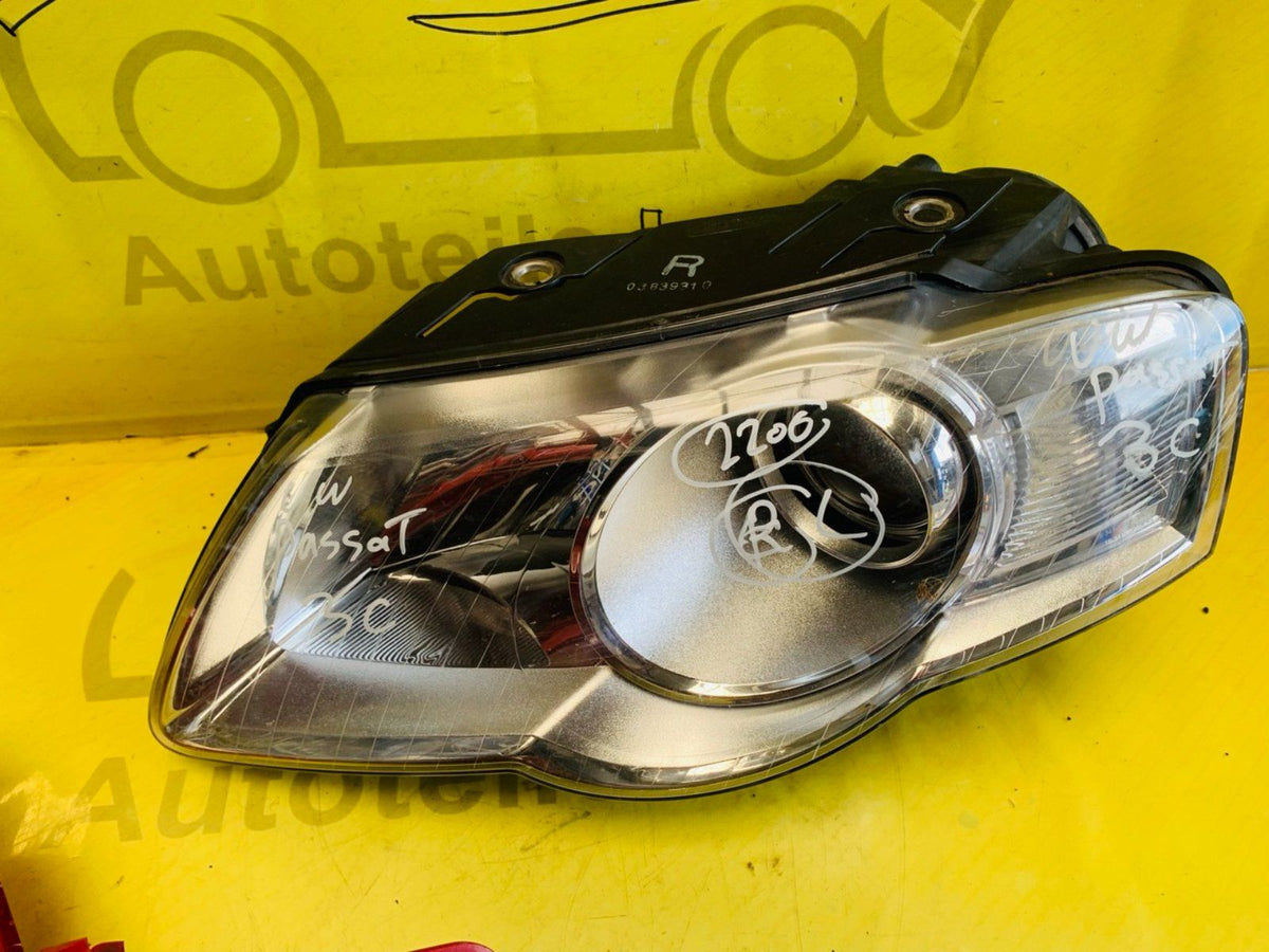 VW Passat 3C Halogen Scheinwerfer links Original