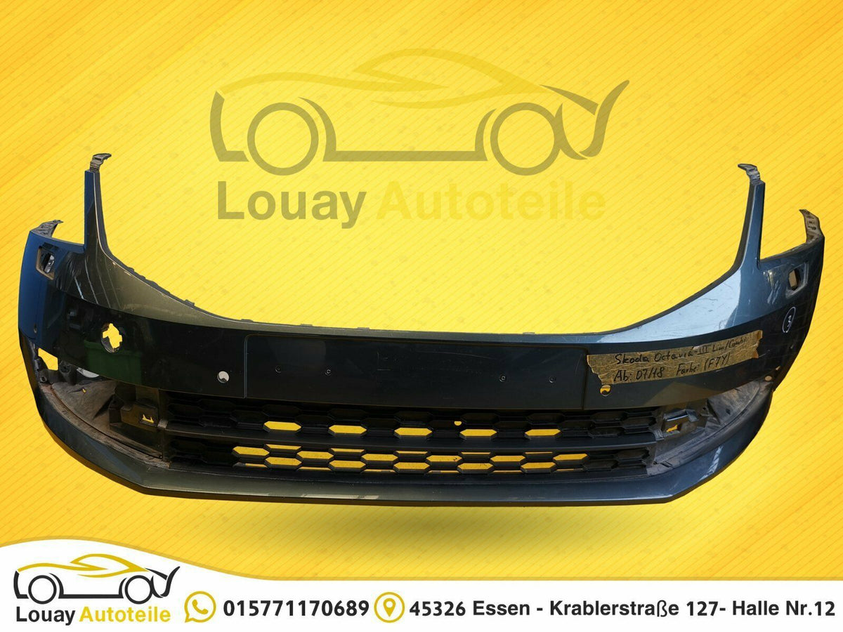 Skoda Octavia 3 Stoßstange vorne Original 5E0807221N
