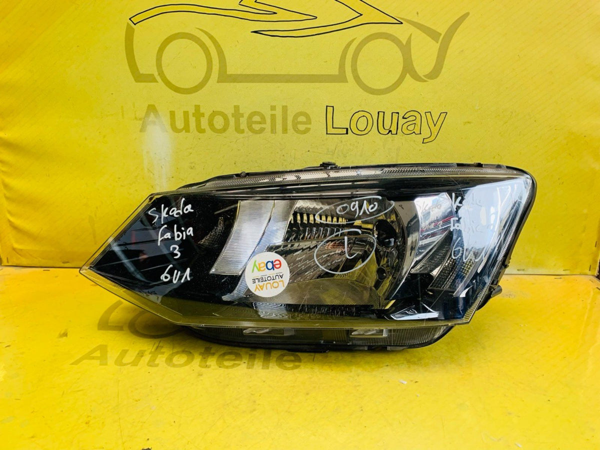 Skoda Fabia Halogen Scheinwerfer links Original 6V1941015С