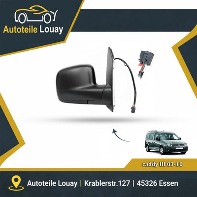 VW CADDY, 04-15 SPIEGEL RECHTS Neu