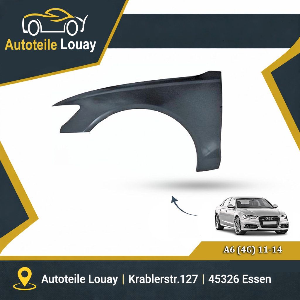AUDI A6, 10-18 KOTFLÜGEL LINKS Neu