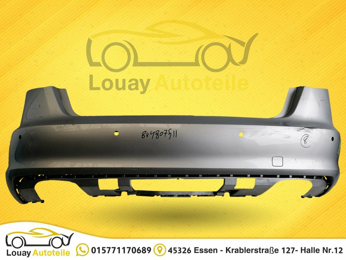 AUDI A3 8V Sportback Stoßstange hinten Original  8V4807511