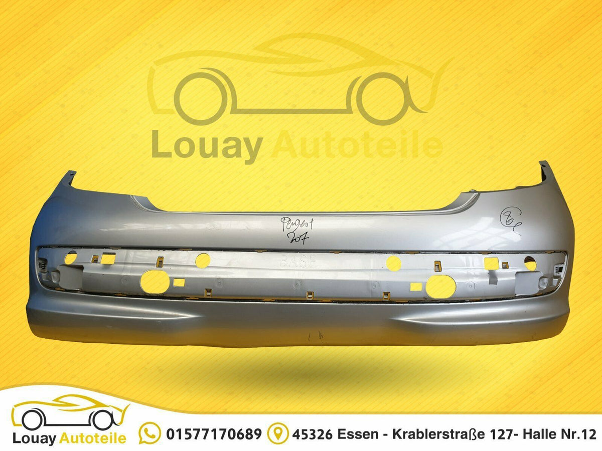 Peugeot 207 Stossstange Stßfänger Hinten 2006–2009