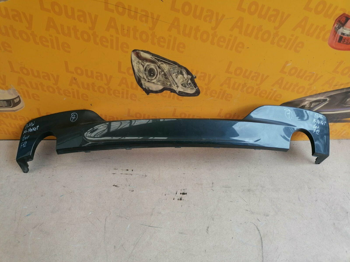 BMW 6er F12 M-Paket Diffusor hinten Original