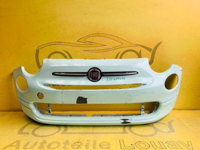 Fiat 500 Facelift Stoßstange vorne Original 735619476