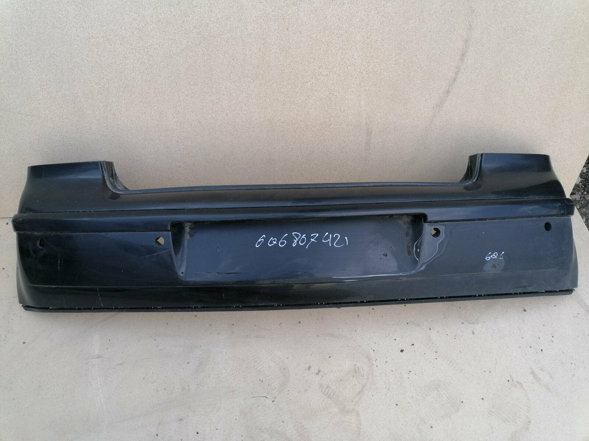 VW Polo 9N3 Stoßstange Stoßfänger hinten 6Q6807421