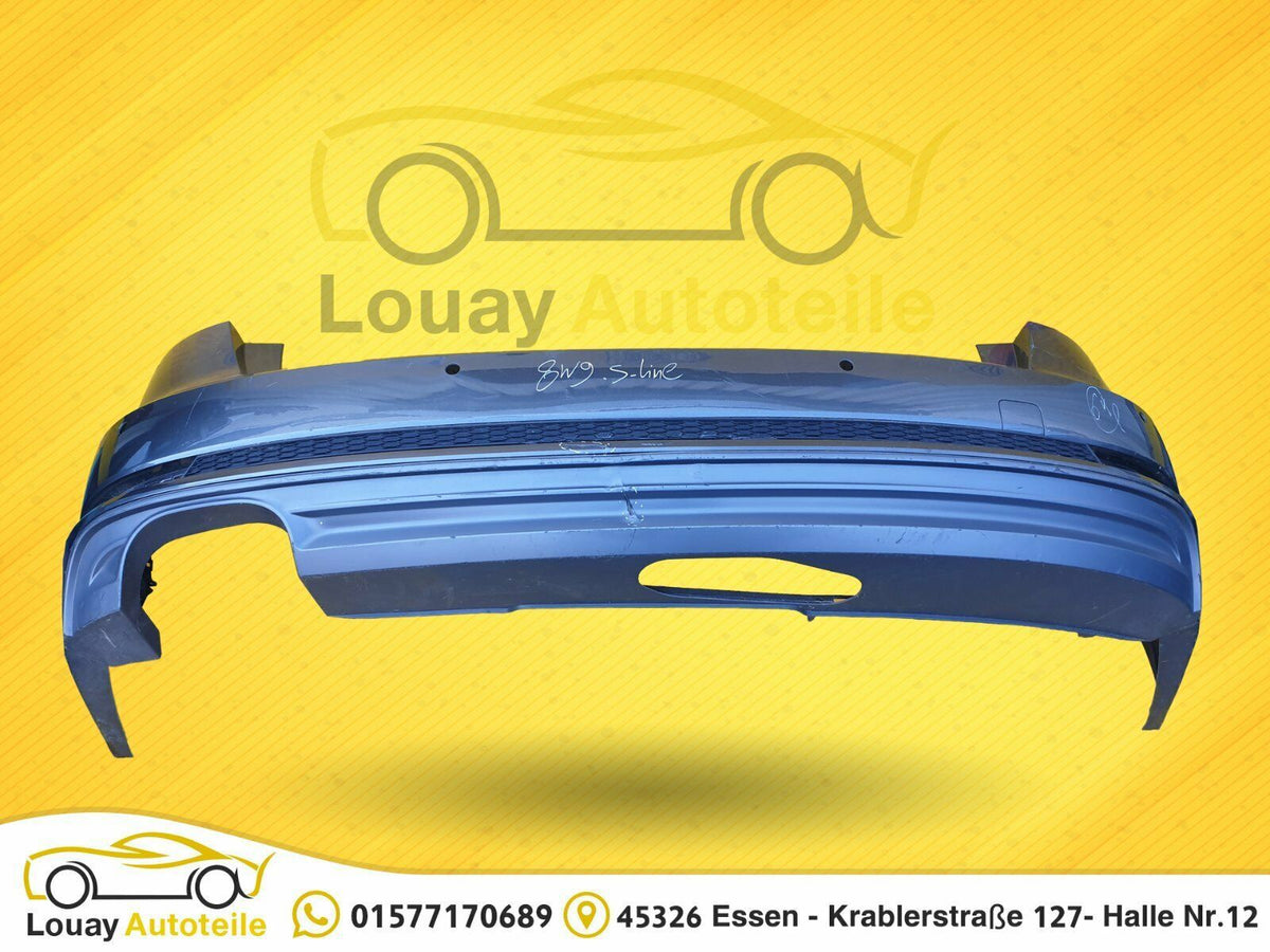 Audi A4 8W S-Line Stoßstange hinten Original 8W9807511M