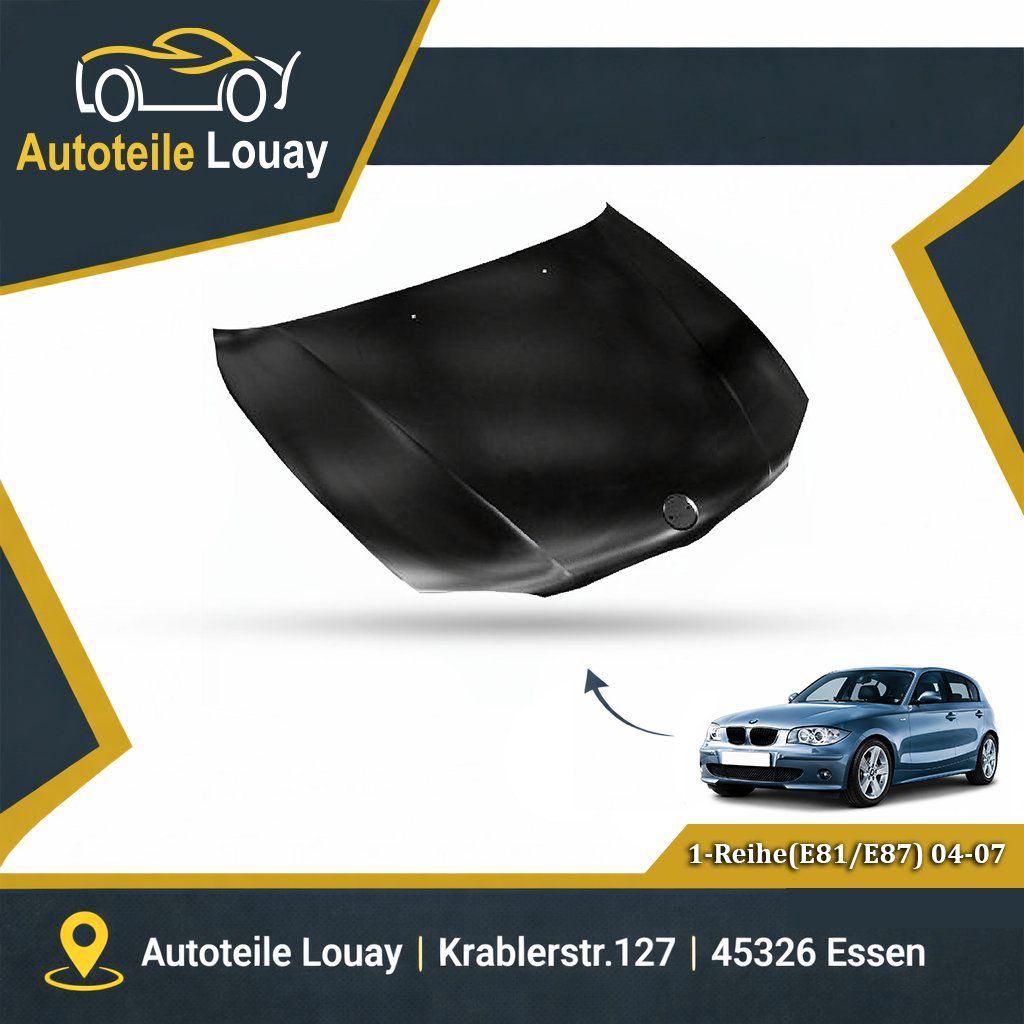 BMW 1er E81/E87, 04-11 MOTORHAUBE Neu
