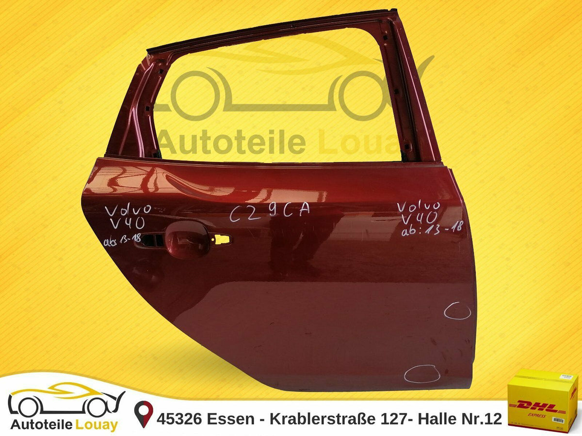 Volvo V40 Tür hinten rechts Original ab 2013-2018 C29CA