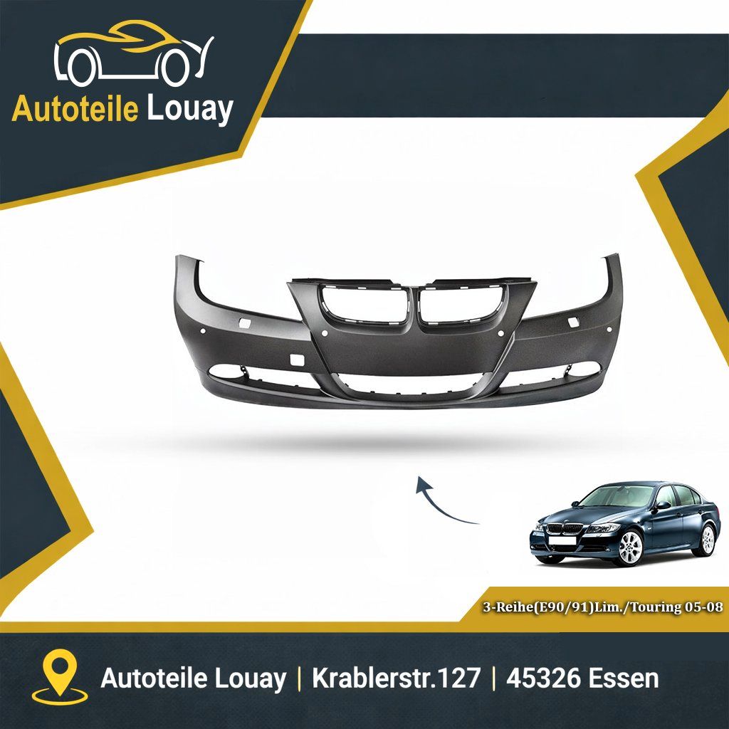 BMW E90, 05-08 STOßSTANGE VORN Neu