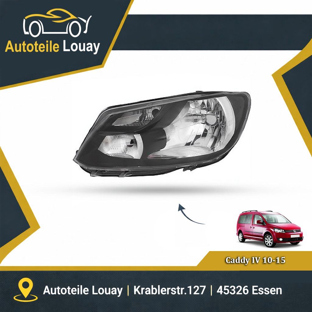 VW CADDY, 05.13-15 SCHEINWERFER LINKS Neu
