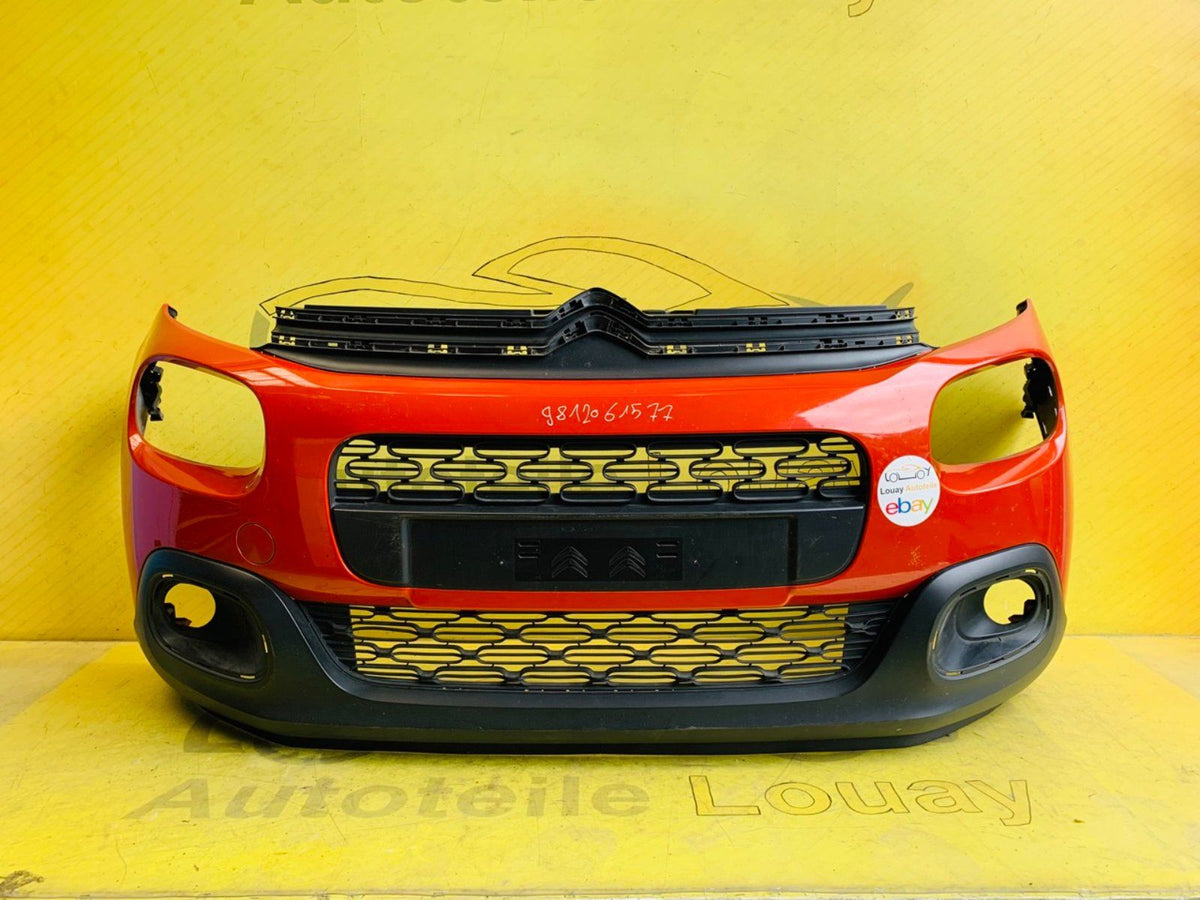 Citroën C3 III Stoßstange orne ab 2016 Original 9813378877