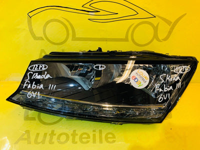 Skoda Fabia 3 Halogen Scheinwerfer links Original  6V1941015D