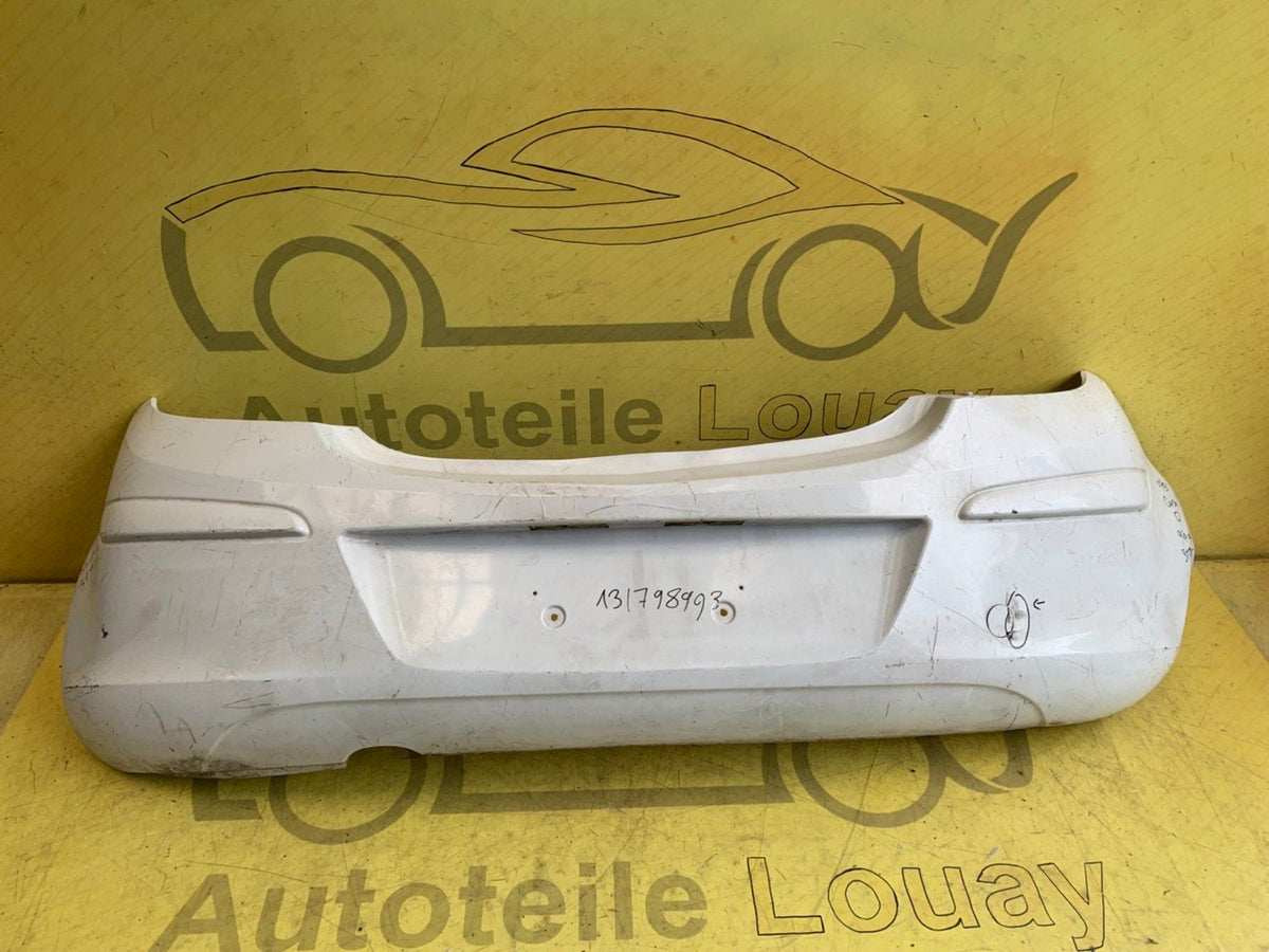 Opel Corsa D 3-Türer Stoßstange hinten Original 13179893