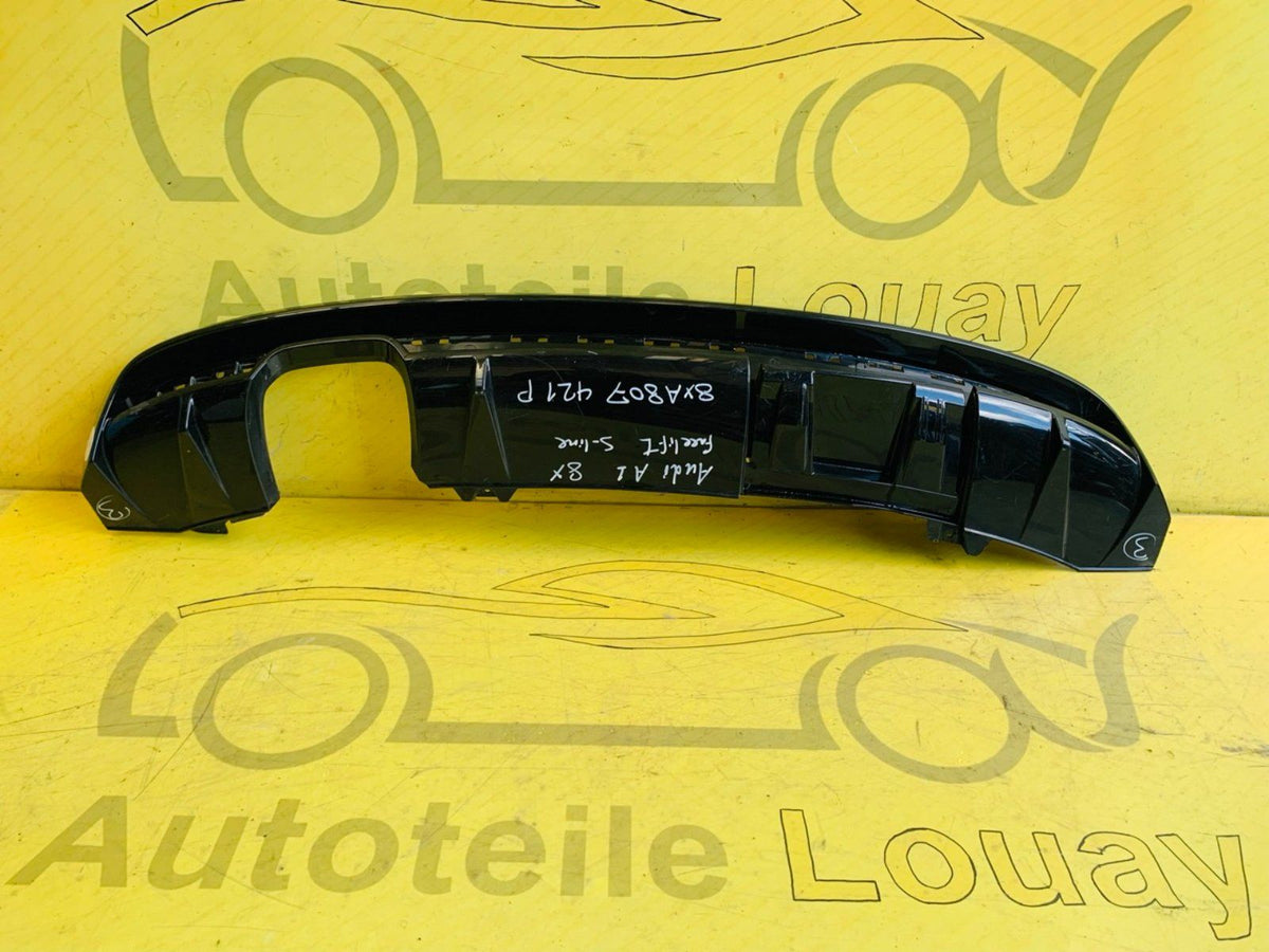 Audi A1 8X S Line Facelift Diffusor Original 8XA807421P