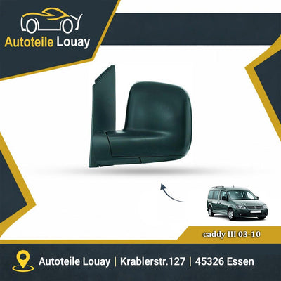 VW CADDY, 04-19 SPIEGEL LINKS Neu