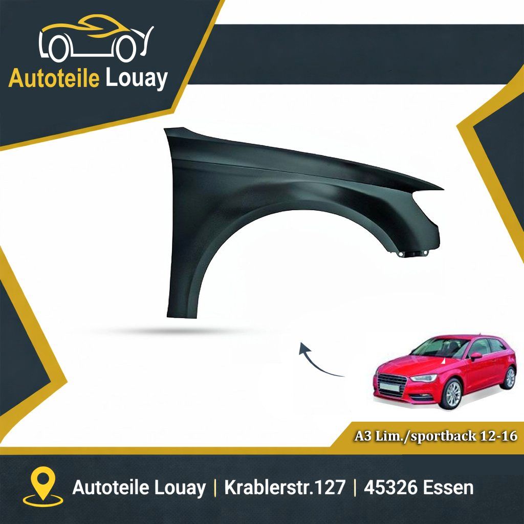AUDI A3, 12-20 KOTFLÜGEL LINKS. Neu