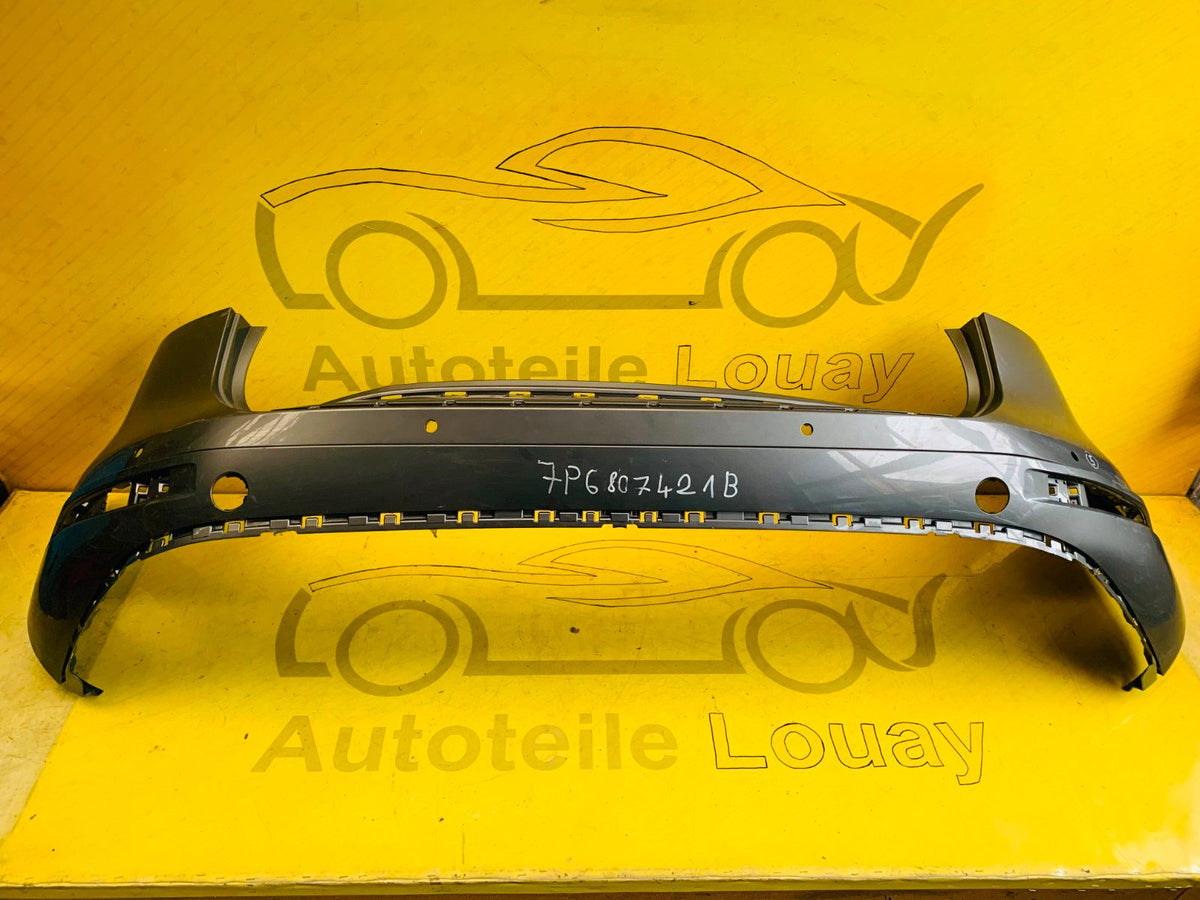 VW Touareg 7P Stoßstange hinten 2010-14 Original 7P6807421B