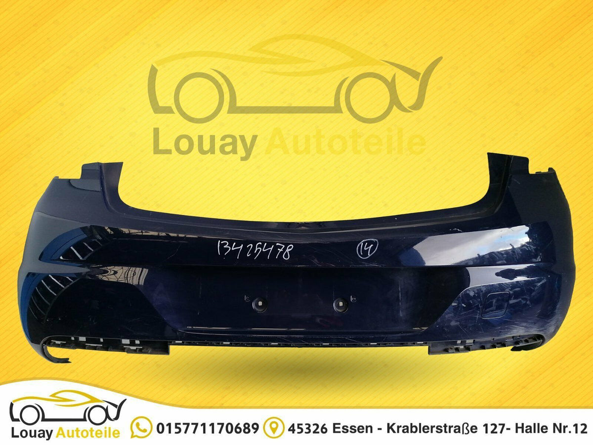 Opel Astra K Stoßstange hinten Original 39161692
