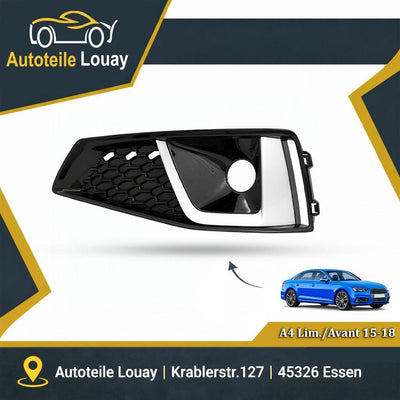 AUDI A4, 18-20 STOßST.GITTER LINKS Neu