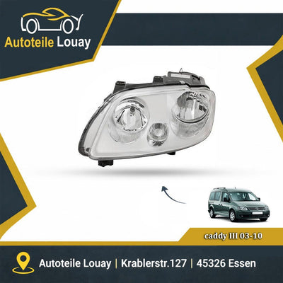 VW CADDY, 04-10 SCHEINWERFER LINKS Neu