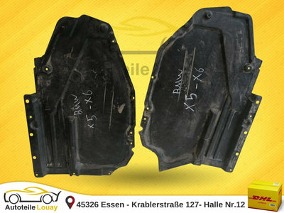 BMW X5 X6 Unterfahrschutz rechts und links Original 51757158406