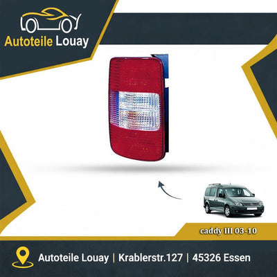VW CADDY, 04-10 RÜCKLEUCHTE RECHTS Neu