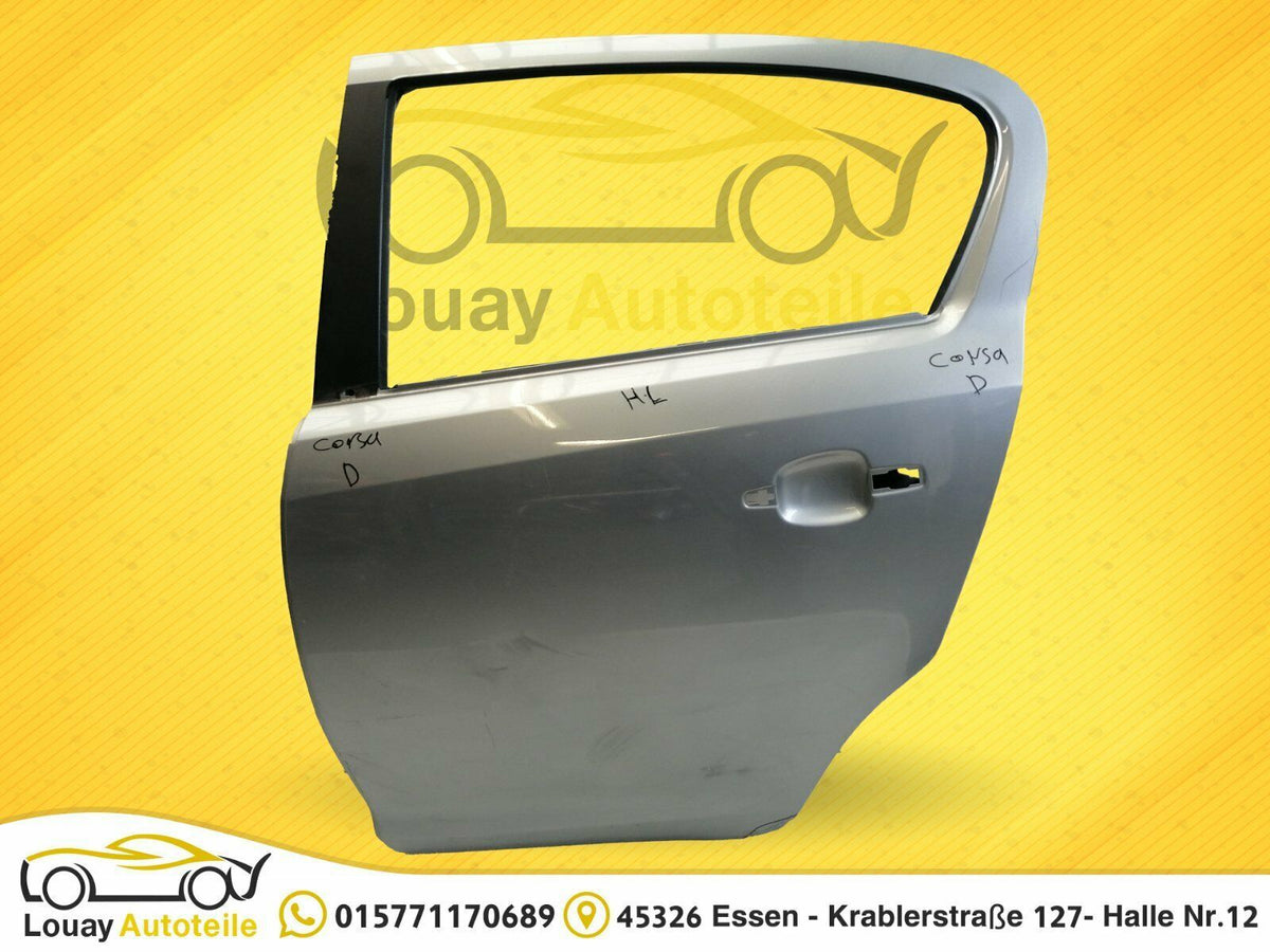 Opel Corsa D Tür hinten links 2006-2014 Original