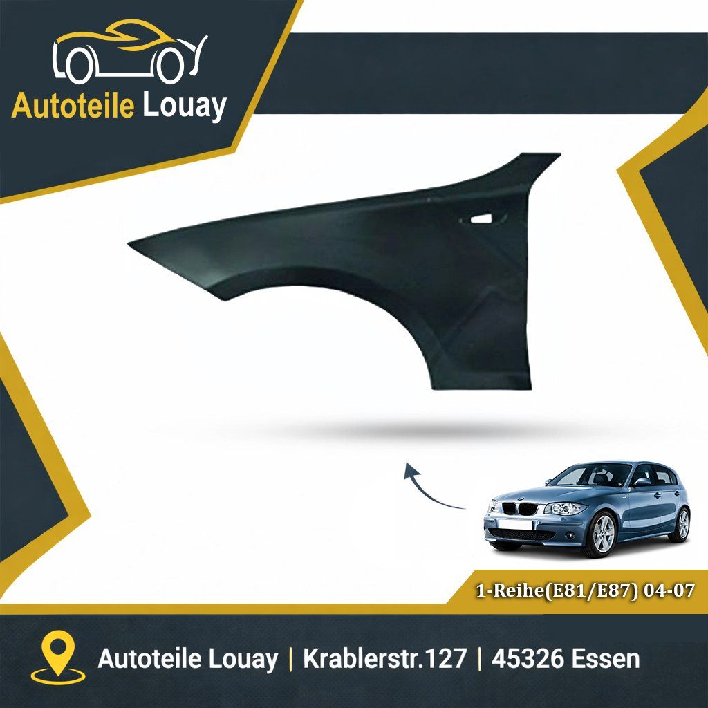 BMW E87, 04-11 KOTFLÜGEL LINKS Neu