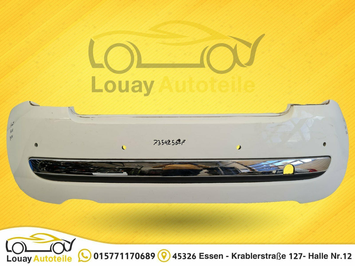 Fiat 500 Stoßstange hinten 2007-2015 Original 735425627