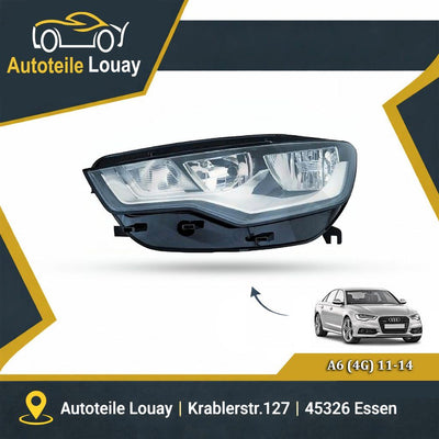 AUDI A6, 04.11-09.14 SCHEINWERFER LINKS Neu