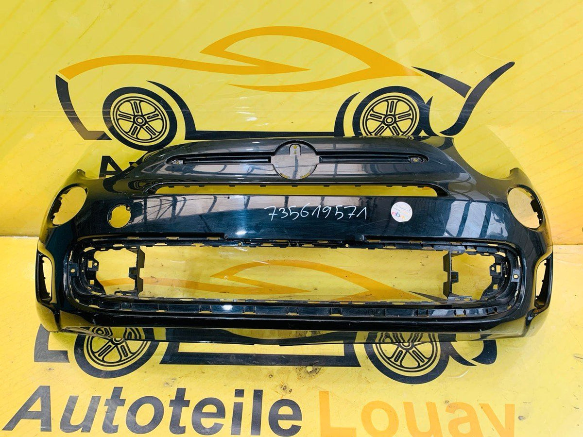 Fiat 500 Sport Facelift Stoßstange vorne Original 735619571