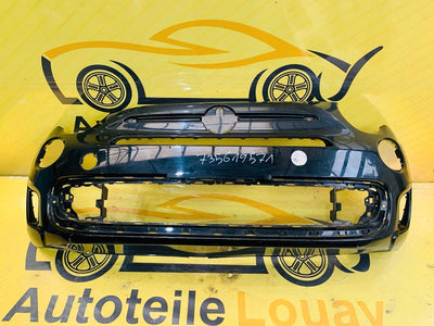 Fiat 500 Sport Facelift Stoßstange vorne Original 735619571