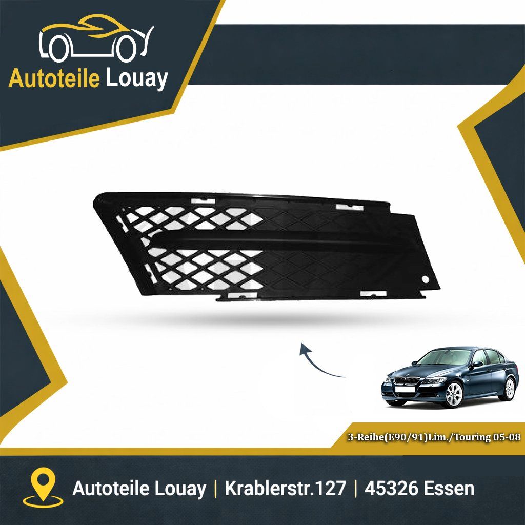 BMW E90, 05-08 STOß.ST.GITTER LINKS Neu