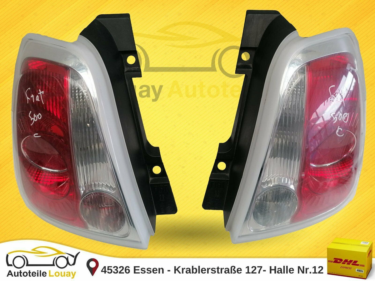 Fiat 500C Rückleuchte rechts+links (bis 2015) Original 51885546