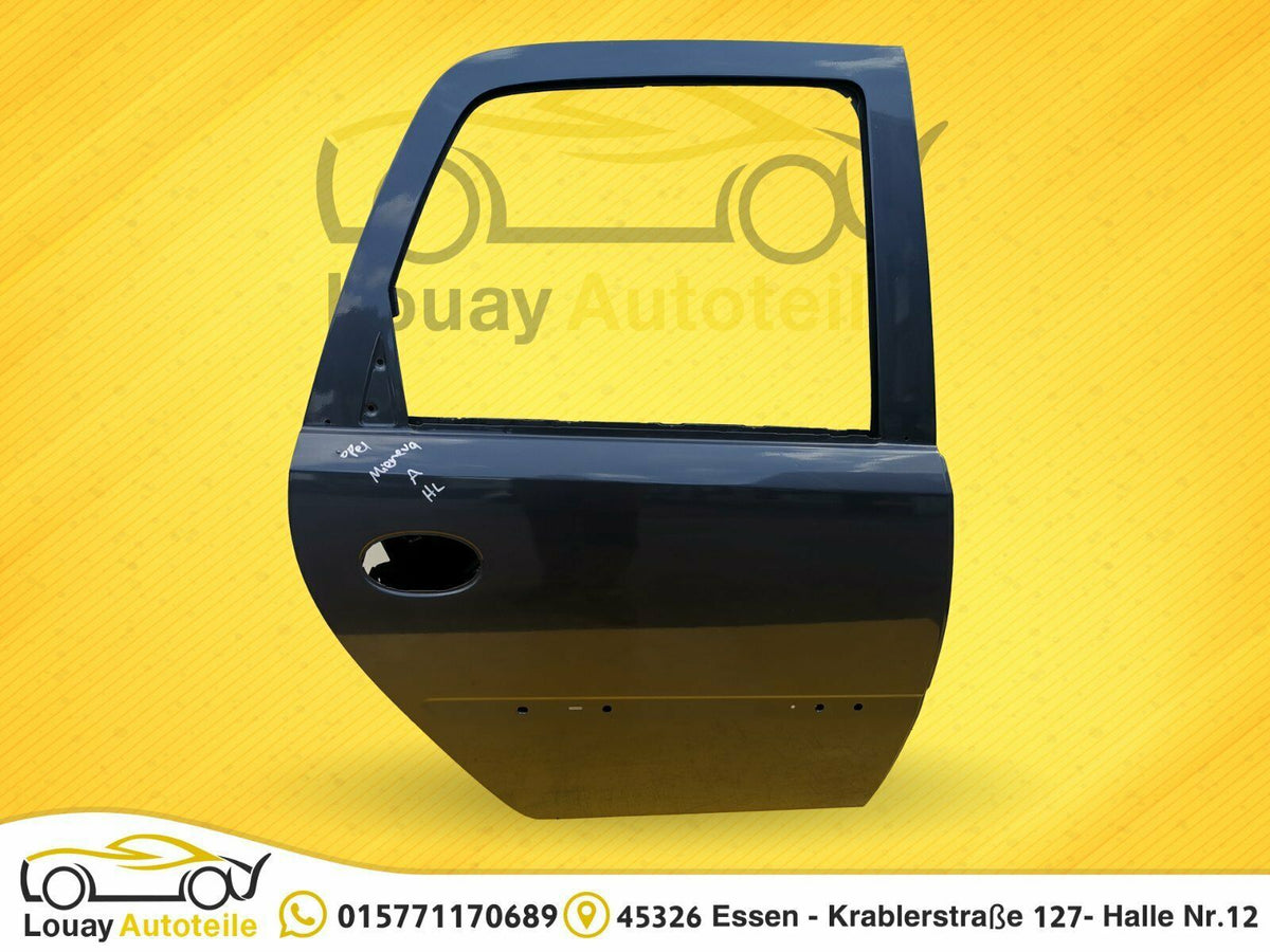 Opel Meriva A Tür Door Beifahrertür hinten rechts  2003-2010