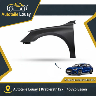 AUDI A3, 20->>KOTFLÜGEL LINKS. Neu