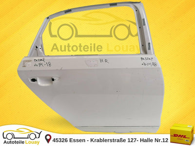VW Passat Tür hinten rechts Original 2014-2018