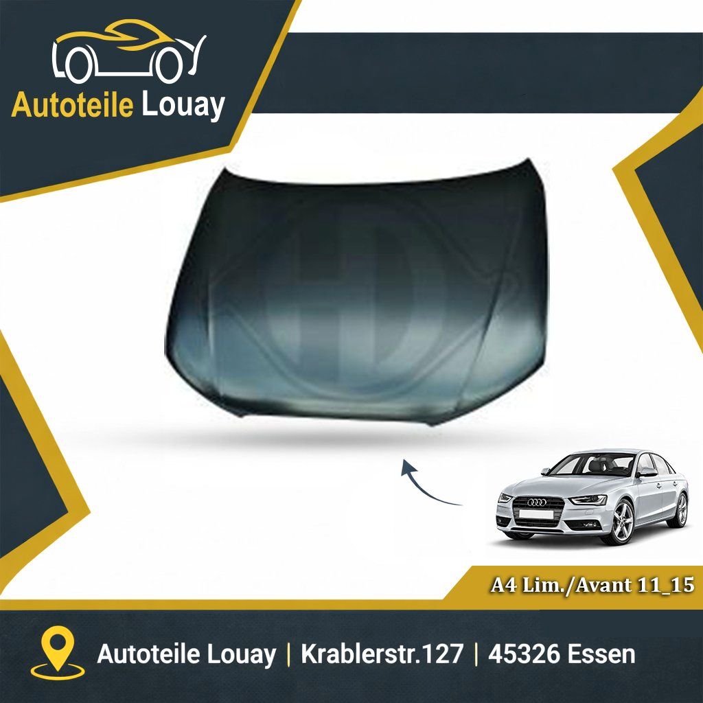 AUDI A4, 11-15 MOTORHAUBE Neu