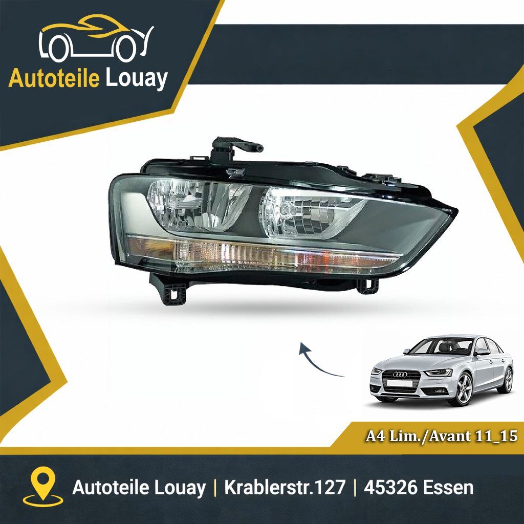 AUDI A4, 11-15 SCHEINWERFER RECHTS Neu