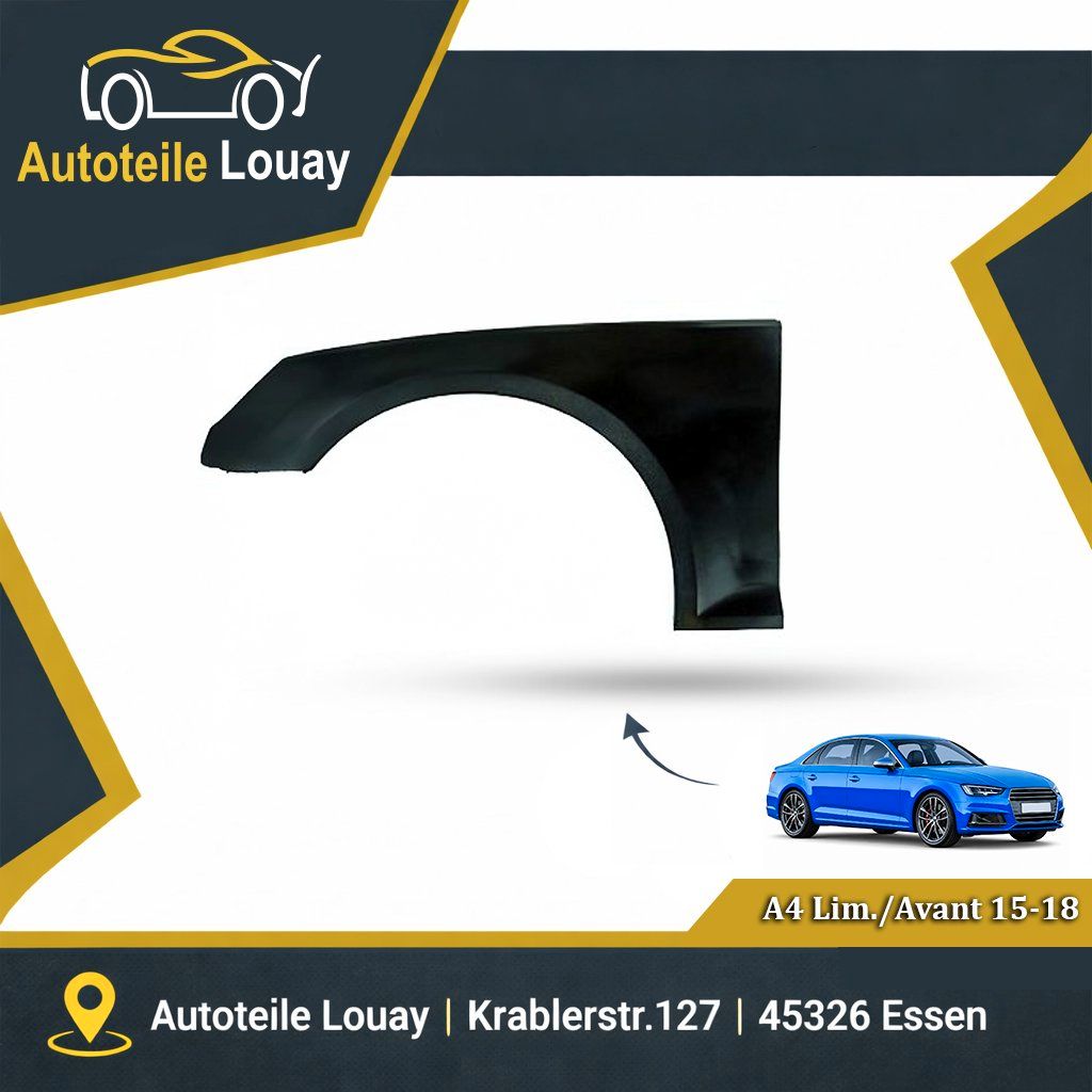 AUDI A4, 16-19 KOTFLÜGEL LINKS Neu